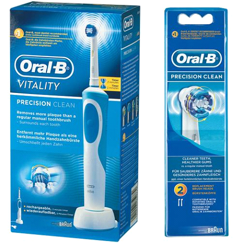 Odysseus delicatesse Mevrouw Braun Oral-B Vitality Precision Clean Review - ToothStars